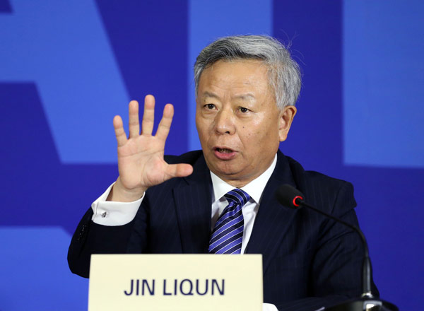 AIIB chief vows to run clean, lean, green institution