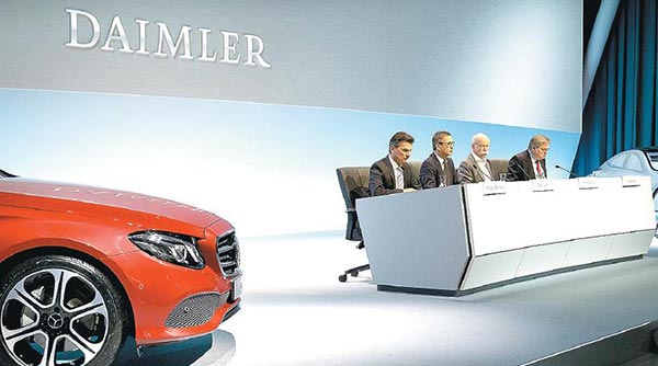 Daimler achieves record earnings; China being the growth engine