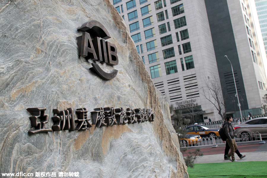 China-led AIIB announces five new vice-presidents