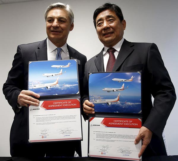 Boeing, Okay Airways announce commitment for 12 Boeing 737 jets