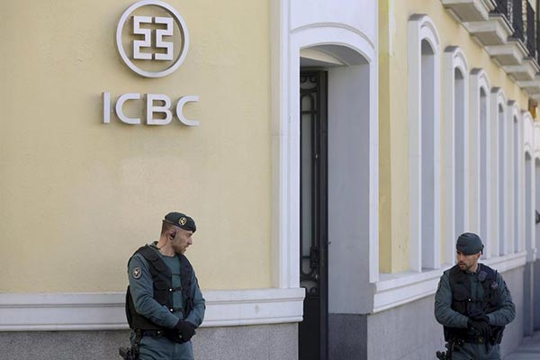 Money laundering claim sends ICBC directors to Spain