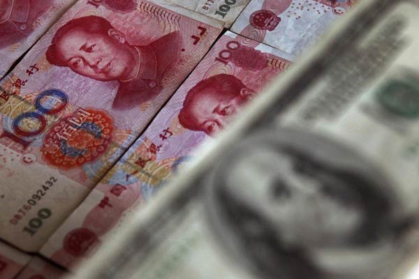 Yuan drops to five-year low against US dollar
