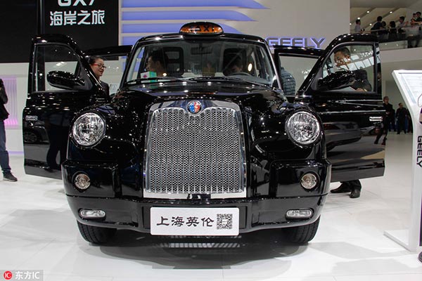 Geely to revolutionize London's black taxis