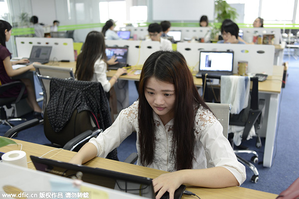 White collar salary rises throughout China: Beijing ranks highest