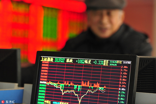 China stocks end lower on Wednesday