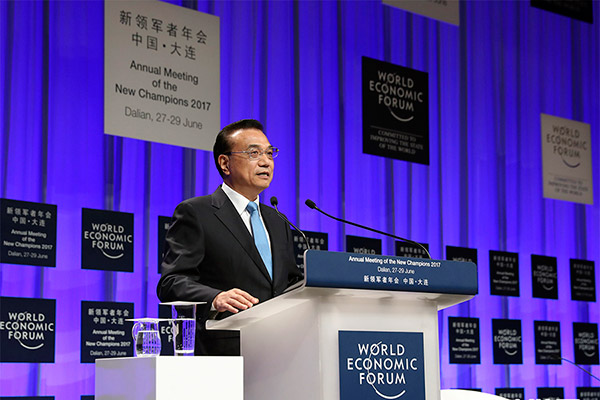 Li: China's growing economy records major reforms