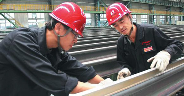 Steel giant on fast track to success