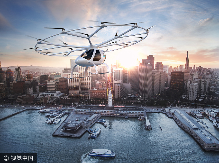 Aerial taxi to start trial operations in Dubai
