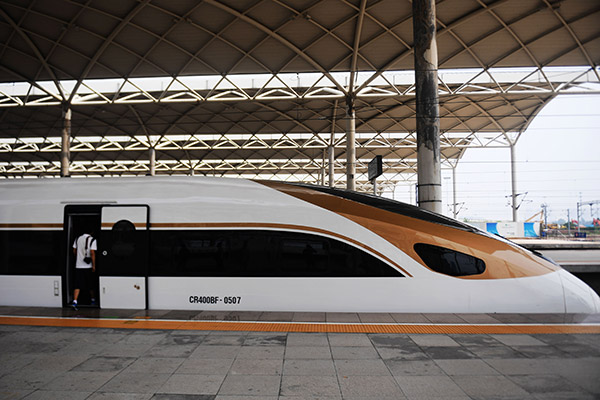 Trains in China on faster track with ability, ambition