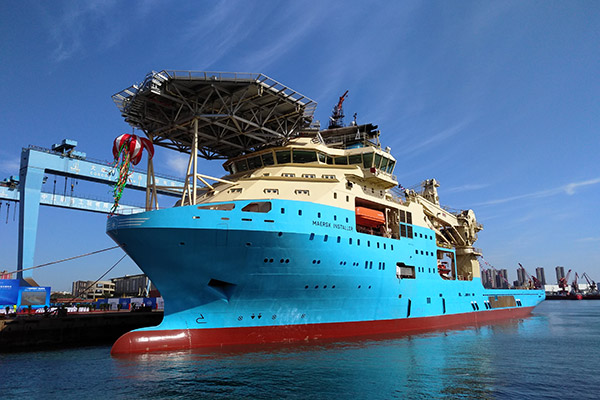 COSCO delivers subsea support vessels for Maersk Supply Service