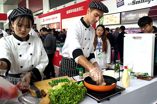 Pursuit of tastier, healthier food turns meaty in Qingdao
