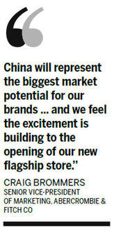 Abercrombie & Fitch plans over 100 new stores in China
