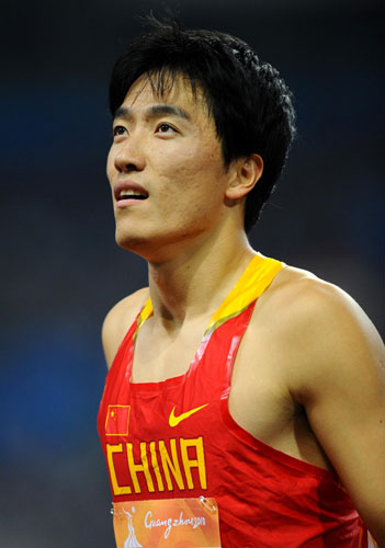 Liu Xiang wins men's 110m hurdles heat