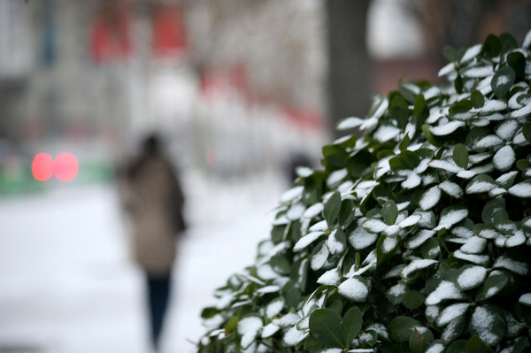 Temperatures plunge in N China