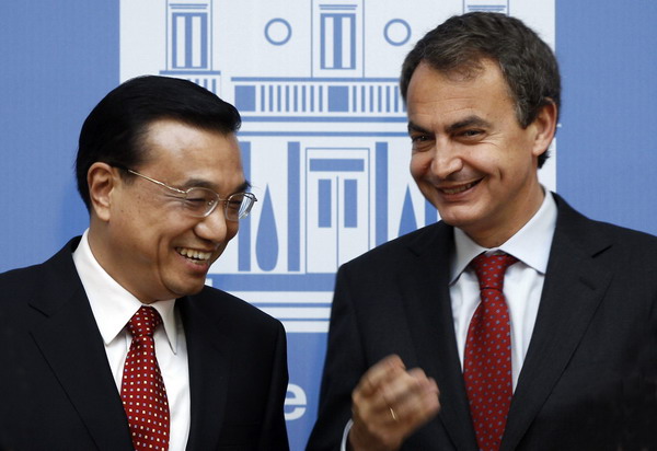 China signs $7.5b deals with Spain