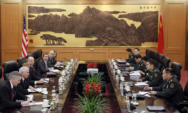 US Secretary of Defense visits China
