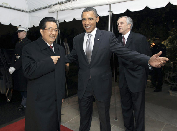 Hu, Obama vow to deepen China-US ties