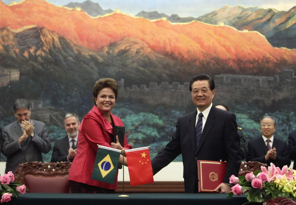 China, Brazil to promote trade, investment co-op