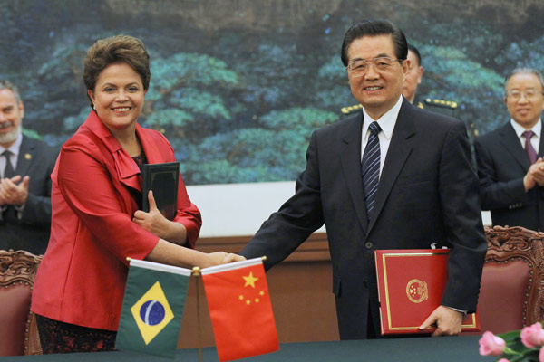 China vows new Brazil trade ties