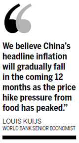 WB raises China 2011 GDP forecast