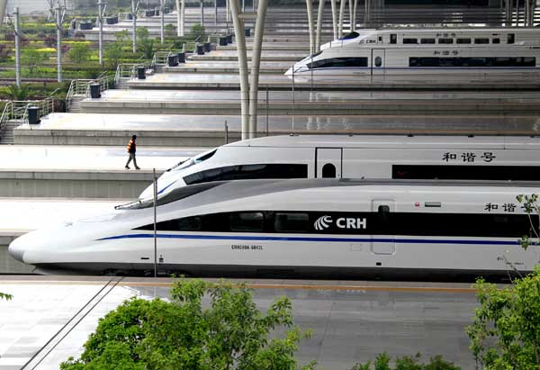 Beijing-Shanghai high speed rail on trial run