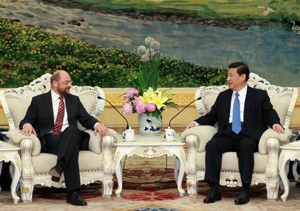 Vice-president: China-EU ties healthy, beneficial