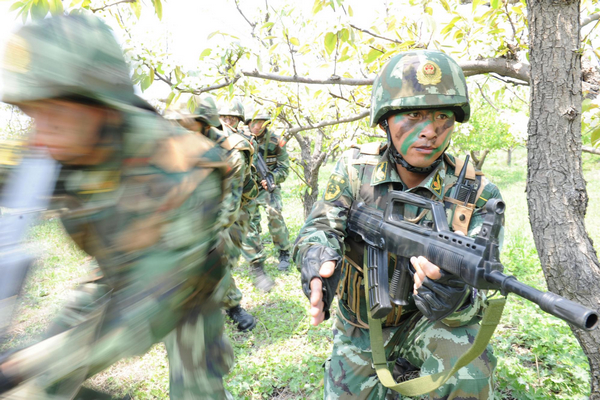 Anti-drug smuggling unit on form on Jilin border