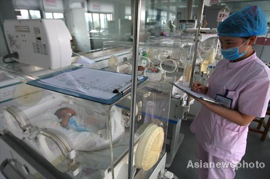 Quadruplets born in E China