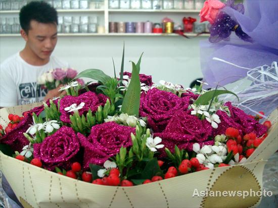 Stores catch Valentine's fever