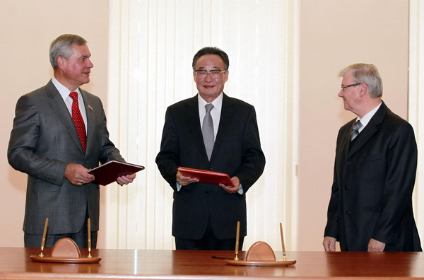 China, Belarus vow to advance parliamentary exchanges