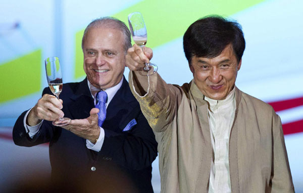 Jackie Chan gets Legacy 650 executive jet