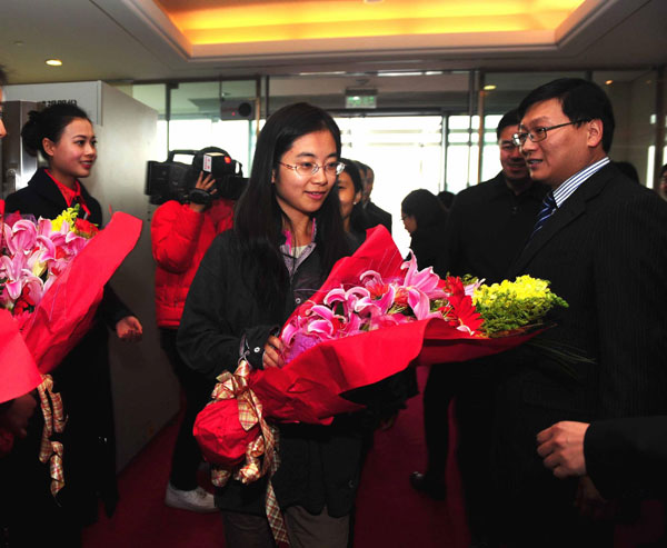 Abducted Chinese workers land in Beijing