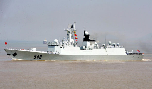 PLA naval fleet leaves for Gulf of Aden