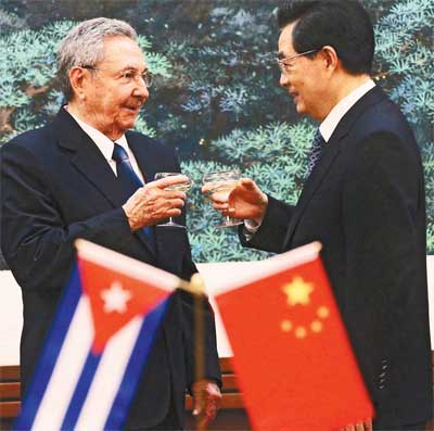 China, Cuba sign economic agreements