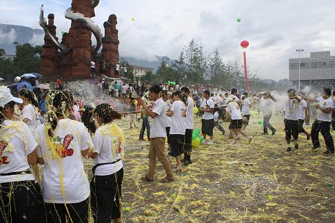Mango festival held in SW China