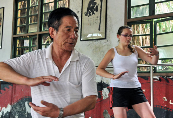 Briton's martial art dream comes true in China