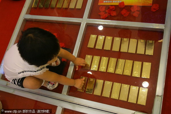 China’s $11m gold walkway