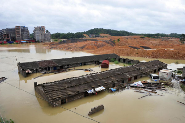 Typhoon Kai-Tak affects 12.6m in S China