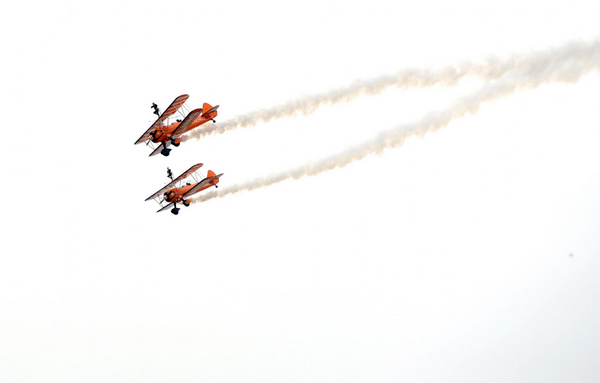 European aerobatic team performs at Zhuhai airshow