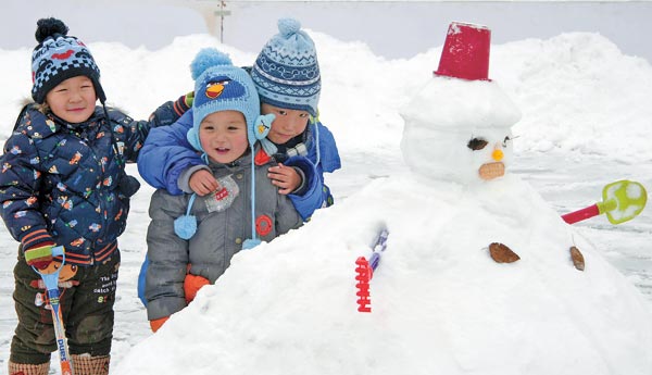 More snow expected in next three days in northern China