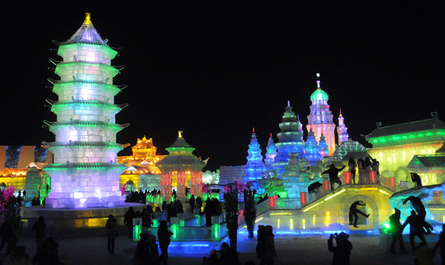 Harbin Int'l Ice and Snow Festival kicks off