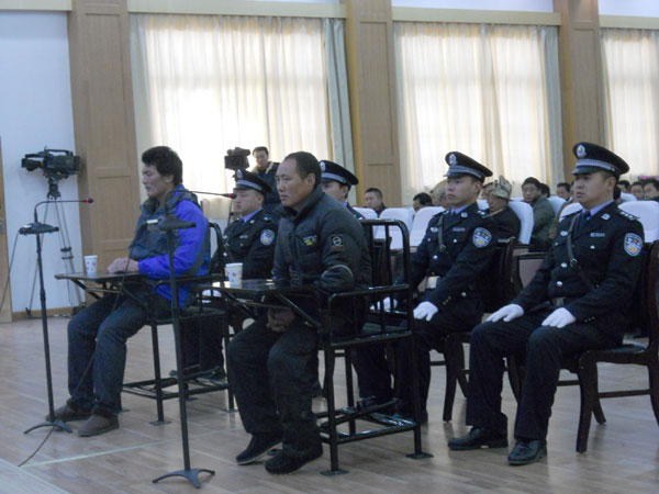 2 Tibetans stand trial over self-immolation