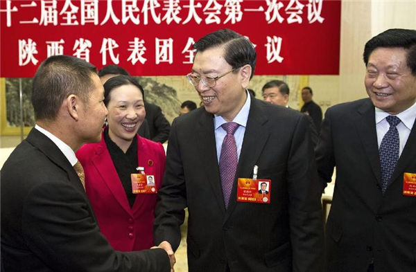Chinese leaders join discussions with NPC deputies Chinese leaders join discussions with NPC deputies