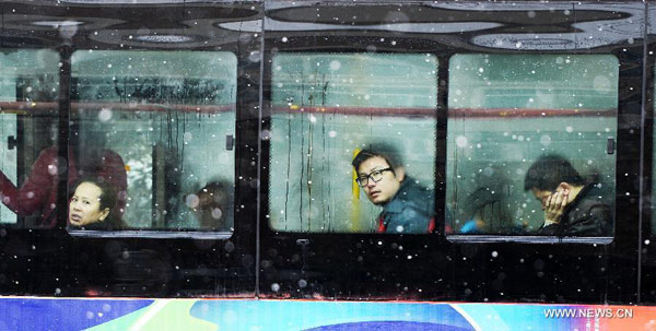 More areas see temperature drops in China