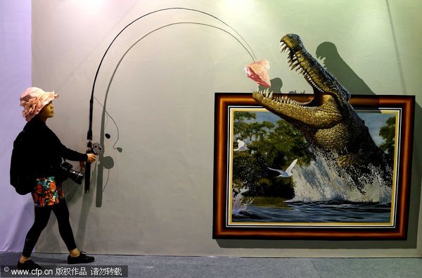 3D art captures imagination in SW China 3D art captures the imagination in SW China