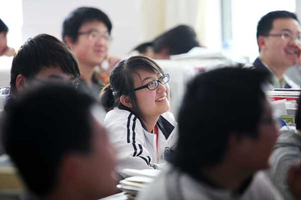 <EM>Gaokao</EM> candidates know how to ease stress