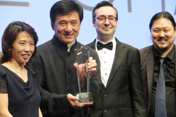 Lifetime award for Jackie Chan