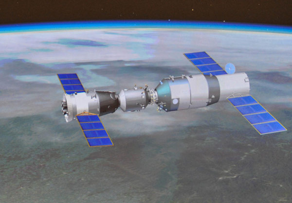 Astronauts of Shenzhou-X enter Tiangong-1