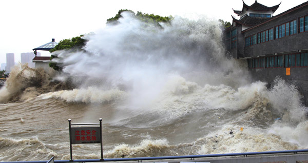 Typhoon Trami wreaks havoc in E China