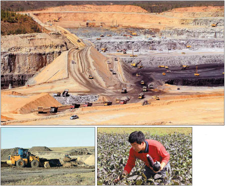 Mining wasteland faces green challenge